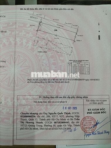 Chính chủ cần bán dãy nhà trọ phường Thới An