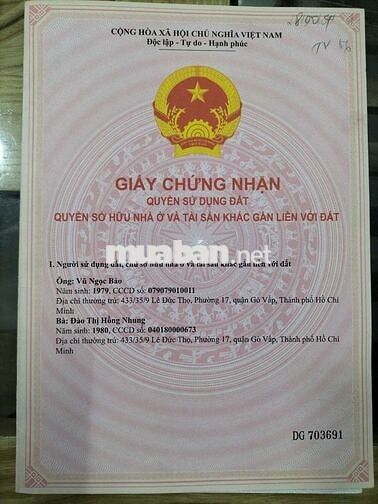 Chính chủ cần bán dãy nhà trọ phường Thới An