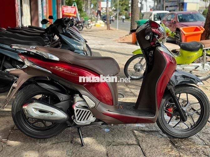 SH mode sporty bạc nhám đỏ đô đẹp keng bs 72