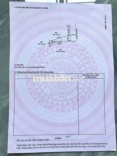 BÁN LÔ ĐẤT MẶT TIỀN DX071 -  ĐỊNH HOÀ THỦ DẦU MỘT