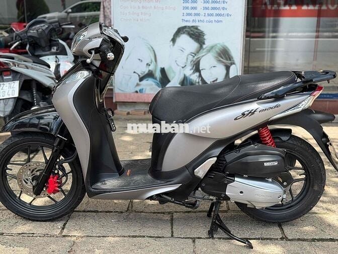 SH mode sporty bạc nhám đỏ đô đẹp keng bs 72