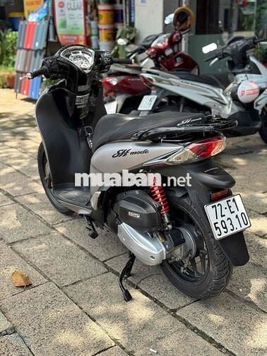 SH mode sporty bạc nhám đỏ đô đẹp keng bs 72