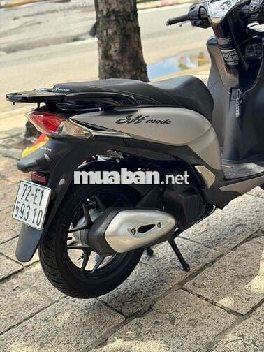 SH mode sporty bạc nhám đỏ đô đẹp keng bs 72