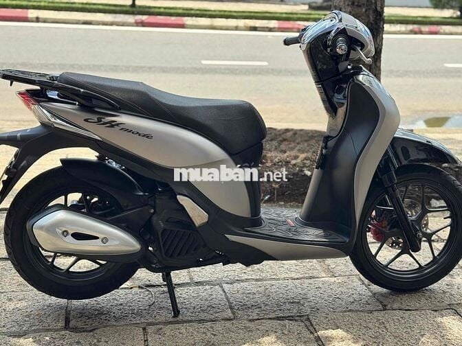 SH mode sporty bạc nhám đỏ đô đẹp keng bs 72