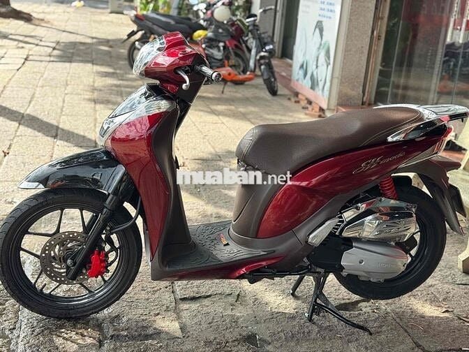 SH mode sporty bạc nhám đỏ đô đẹp keng bs 72