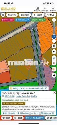 CHÍNH CHỦ BÁN ĐẤT THỔ CƯ SẴN SỔ NGAY QL21-CẦU VAI RÉO