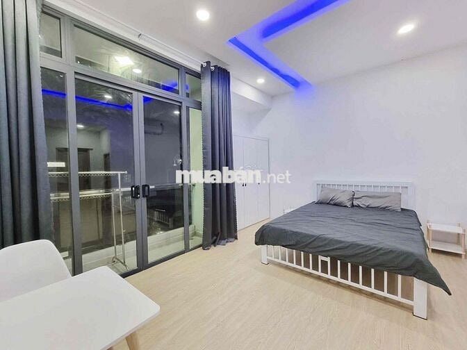 🏡CHO THUÊ CĂN HỘ 1PN - 45m2💁‍♂️BALCONY💥FULL NỘI THẤT📍GẦN CHỢ BÀ CHIỂU