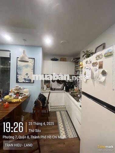 Cho thuê căn hộ Conic Riverside Q8 DT: 65m2, 2PN,1WC Giá: 7.5tr