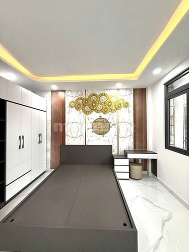 Nhà Kiều Đàm, KDC Hiện Hữu, 02 Tầng, DT 4x10m