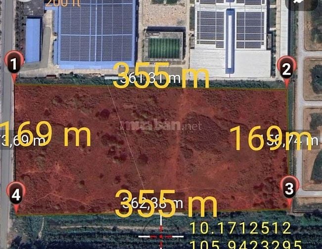 Bán lô đất 6 ha dệt nhuộm kcn Vĩnh Long