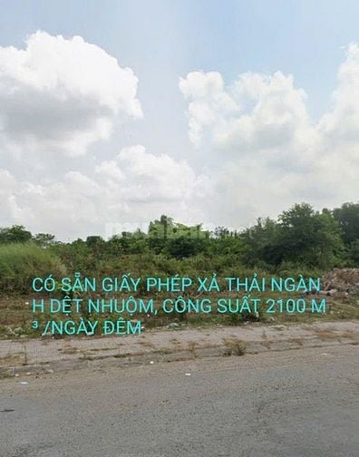 Bán lô đất 6 ha dệt nhuộm kcn Vĩnh Long