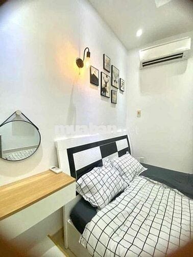 CHO THUÊ CĂN HỘ DẠNG STUDIO BANCOL LỚN + MÁY GIẶC RIÊNG TRONG PHÒNG