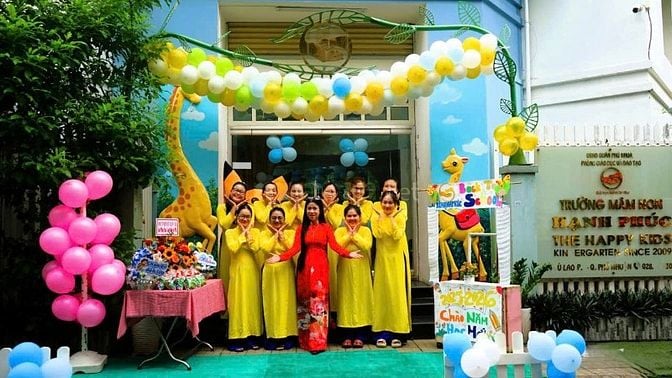 Trường MN Bé Hạnh Phúc cần tuyển: Giáo viên, bảo mẫu, có kinh nghiệm