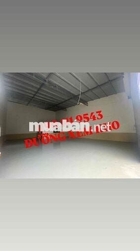 CHO THUÊ KHO MỚI 200m2 - 16triệu - NỀN EPOXY - ĐIỆN 3PHA - ĐƯỜNG LỚN