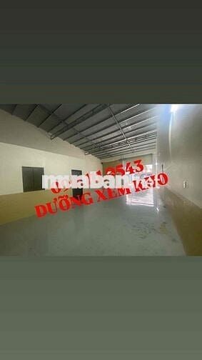 CHO THUÊ KHO MỚI 200m2 - 16triệu - NỀN EPOXY - ĐIỆN 3PHA - ĐƯỜNG LỚN