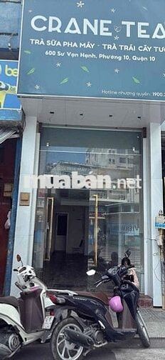 bán nhà mặt đường sư vạn hạnh q10,nở hậu,1trêt 4 lầu