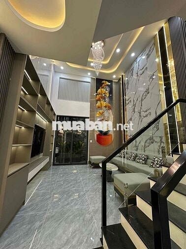 NHÀ SIÊU PHẨM VIEW SÔNG SG NỘI THẤT CAO CẤP HẺM Ô TÔ CÁCH CHỢ 500m