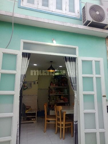 BAN NHÀ NHỎ 12m, 1 trệt 1 lầu 640tr