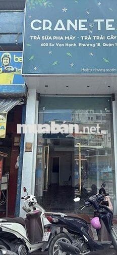 bán nhà mặt đường sư vạn hạnh q10,nở hậu,1trêt 4 lầu