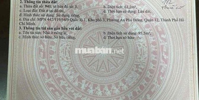 nhà bán vị trí đẹp , ngã tư ga Gò Vấp