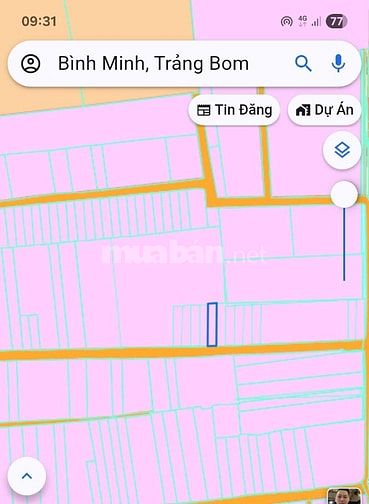 Bán sĩ 10 lô đất Bình Minh, Trảng Bom, Đồng Nai, chỉ 1 tỷ 150 triệu/lô
