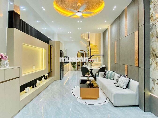 Bán nhà hẻm xe hơi,52 m2 xây 3 tầng chỉ hơn 6 tỷ,Lê Đức Thọ ,Gò Vấp