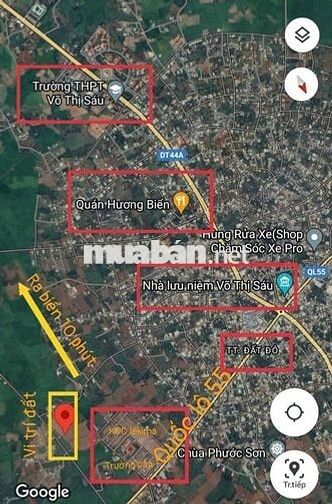 Đất Long Đất - Tp.HCM 1000m2 có thổ cư chính chủ bán