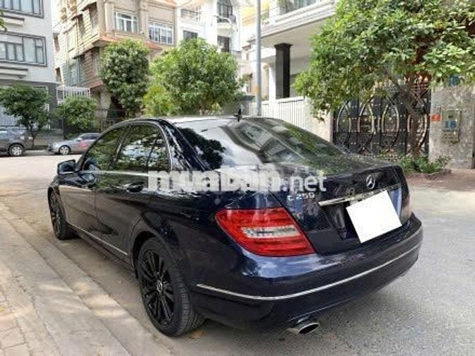 Mercedes-Benz C250 2012 Xanh Đen 5 Chỗ Tự Động