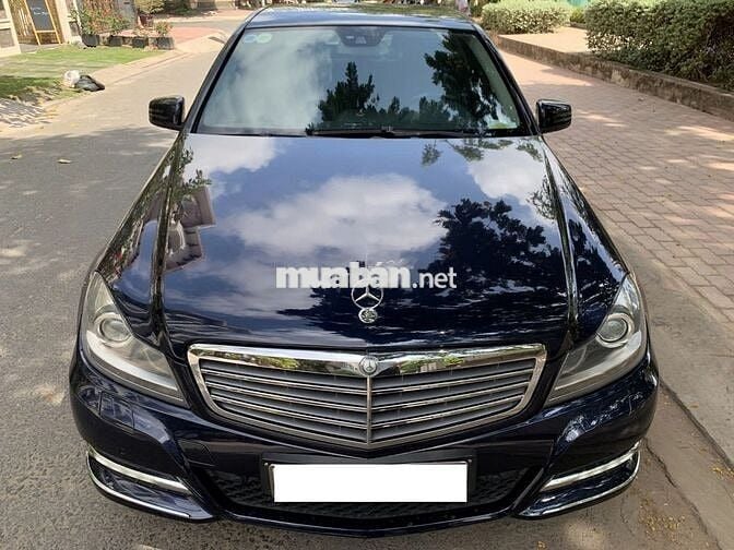 Mercedes-Benz C250 2012 Xanh Đen 5 Chỗ Tự Động
