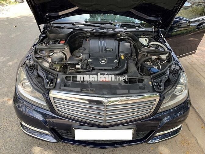 Mercedes-Benz C250 2012 Xanh Đen 5 Chỗ Tự Động