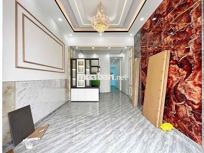Bán Nhà Hoàn Công Mặt Tiền Nhựa Ấp Mới 1 , Mỹ Hạnh Nam