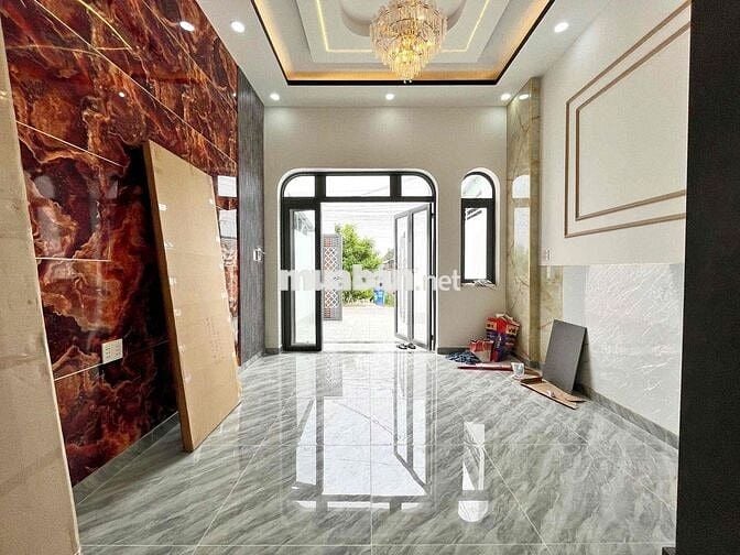 Bán Nhà Hoàn Công Mặt Tiền Nhựa Ấp Mới 1 , Mỹ Hạnh Nam