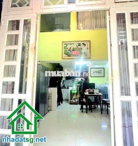 NHÀ ĐẸP 4 TẦNG BTCT + TUM - DTSD: 105m² – HẺM 4M THÔNG – MIẾU GÒ XOÀI