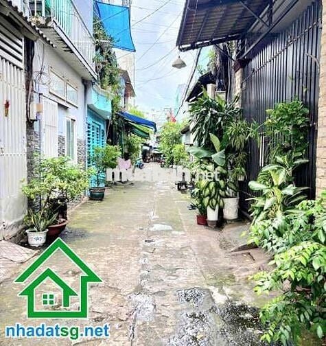 NHÀ ĐẸP 4 TẦNG BTCT + TUM - DTSD: 105m² – HẺM 4M THÔNG – MIẾU GÒ XOÀI