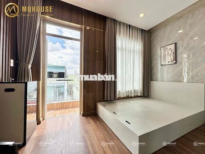 Studio ban công, máy giặt riêng, full NT mới 100%📍Lê Văn Quới, 4 xã