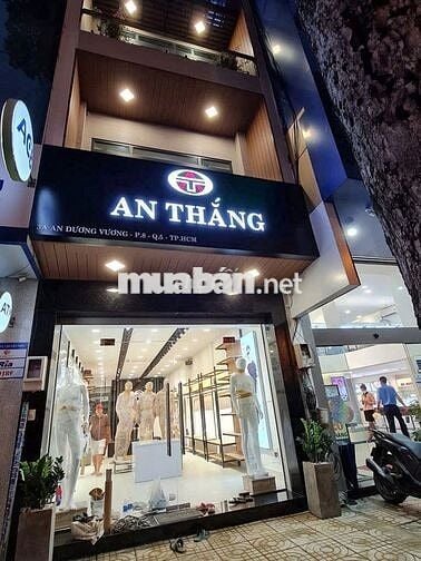 An Dương Vương - Chợ An Đông - 4,5x18 - 3 Tầng đẹp - 55 Triệu/tháng .