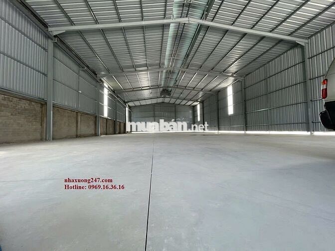 Cho thuê Kho xưởng 600m² - 800m² - 2.500m² Tại Bến Cát Bình Dương