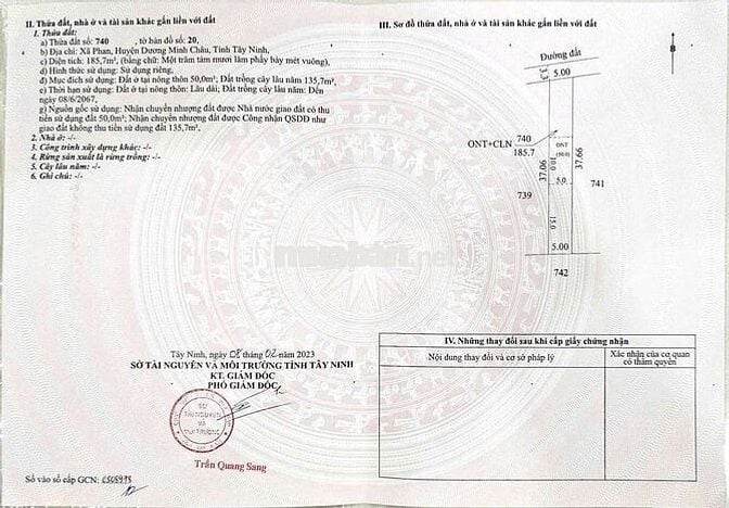 BÁN ĐẤT NỀN CHÍNH CHỦ- RẺ- KHU DÂN CƯ GẦN NÚI BÀ ĐEN