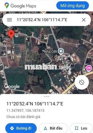 BÁN ĐẤT NỀN CHÍNH CHỦ- RẺ- KHU DÂN CƯ GẦN NÚI BÀ ĐEN