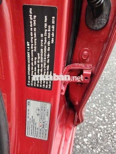 Hyundai Accent 2019 1.4 MT Base - 10 km
