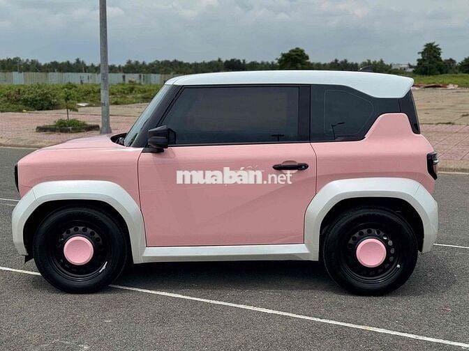 VinFast VF3 Hồng 2025 Mua Pin decal full cực đẹp