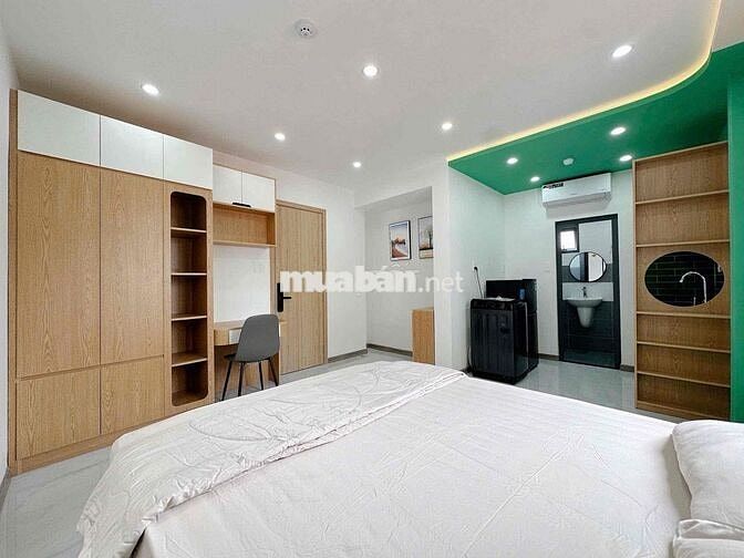 CHO THUÊ CĂN HỘ CỬA SỔ TRỜI NỘI THẤT MỚI