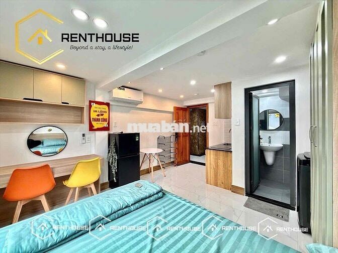 Cho thuê Căn Studio cửa sổ trời gần Đh IUH_Lotte Nguyễn Văn Lượng
