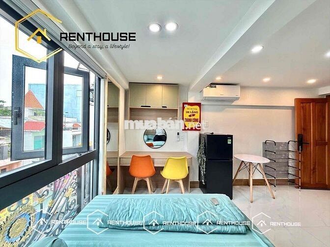 Cho thuê Căn Studio cửa sổ trời gần Đh IUH_Lotte Nguyễn Văn Lượng