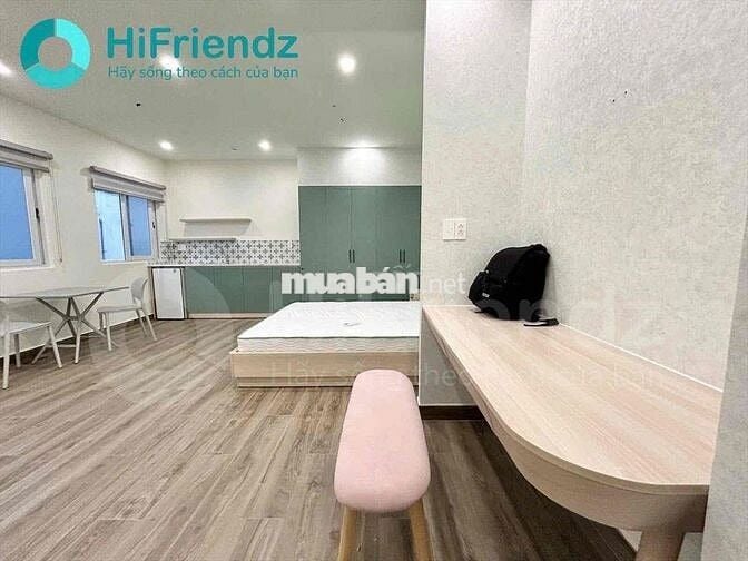 🍂CĂN HỘ STUDIO CỰC RỘNG TONE MATCHA LATTE SIÊU XINH NGAY CÔNG VIÊN LV8