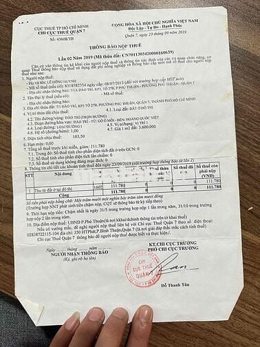 Bán 2 căn nhà nhỏ tiện xây mới,cách xe hơi 20m.Nguồn gốc lâu đời Q.7..