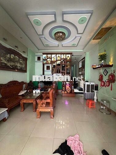 Bán nhà 5 x 16 hẻm nhựa 6m,nhà 2 tầng sạch đẹp chắc chắn