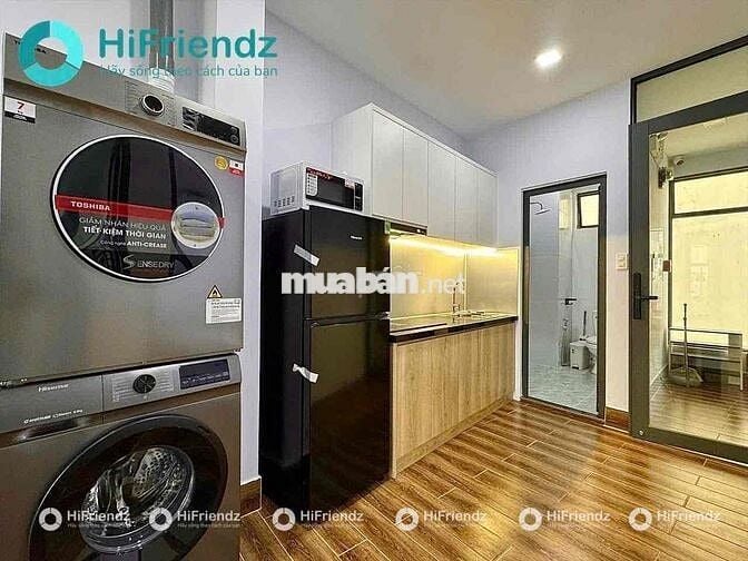 Cho Thuê Căn Hộ 1PN - 2PN Mới 100% Ngay Hàng Xanh Sát Cầu Thị Nghè