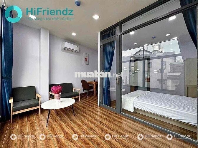 Cho Thuê Căn Hộ 1PN - 2PN Mới 100% Ngay Hàng Xanh Sát Cầu Thị Nghè