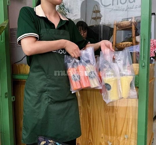 sang nhượng quán Nước Ép Trái cây có sẵn khách đông